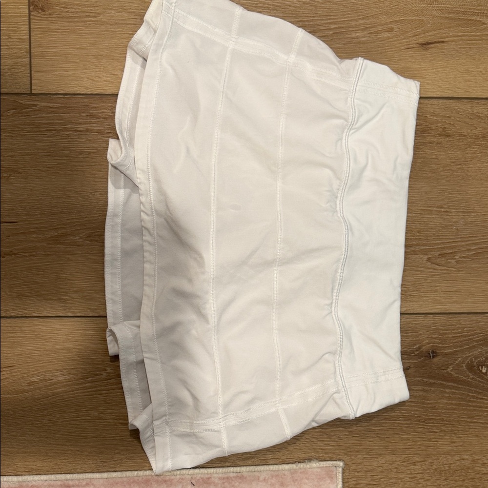 lululemon athletica White Pace Rival Skirt
